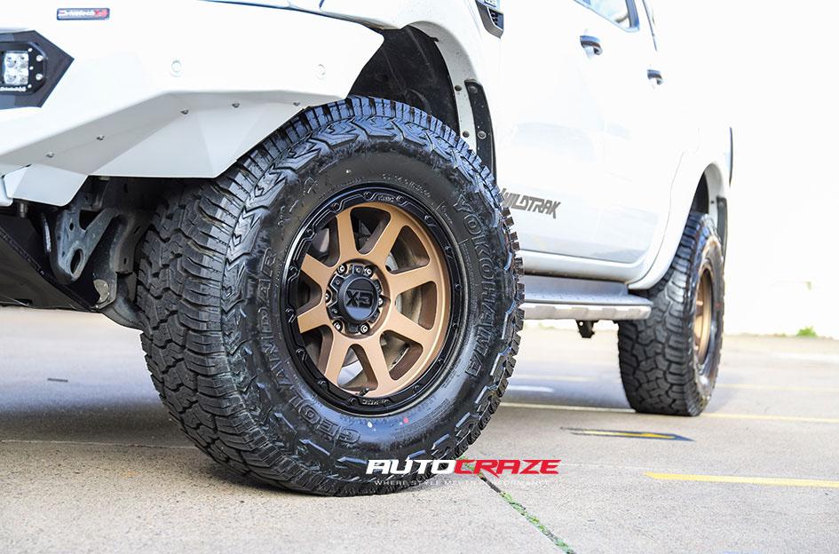 FORD RANGER ADDICT 2 BRONZE MATTE BLACK LIP